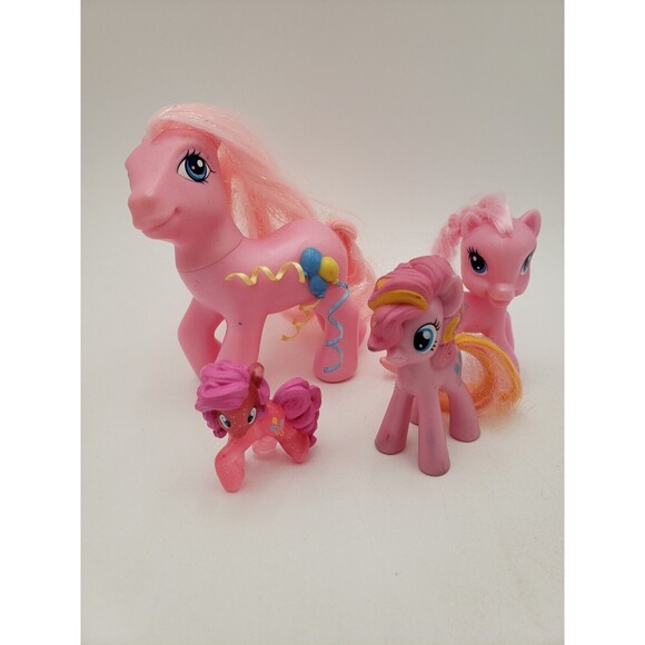 My Little Pony Pinkie Pie Figures Lot Of 4 Including G3 Favorite Friends Version - Picture 2 of 15